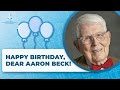 Happy Birthday, dear Aaron Beck | Поздравление от Ассоциации Когнитивно-Поведенческой Психотерапии