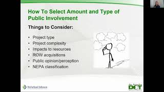 NEPA Public Involvement Plan by Rebecca Martin, NHDOT & Christine Perron, MJ