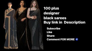 Black sarees under ₹/ 500 only