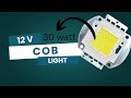 12 volt 30 watt cob light high power LED
