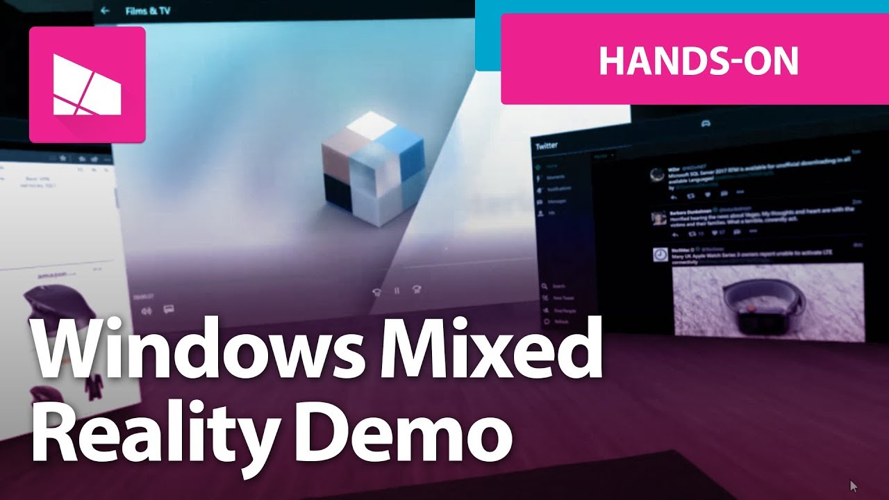 Initiativ Imidlertid Supermarked Windows Mixed Reality - Demo - YouTube