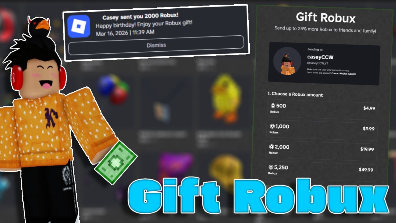 How To Gift People Robux On Roblox New Update YouTube 
