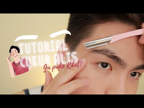 Video: 3 Cara Mencukur Alis (untuk Pria)