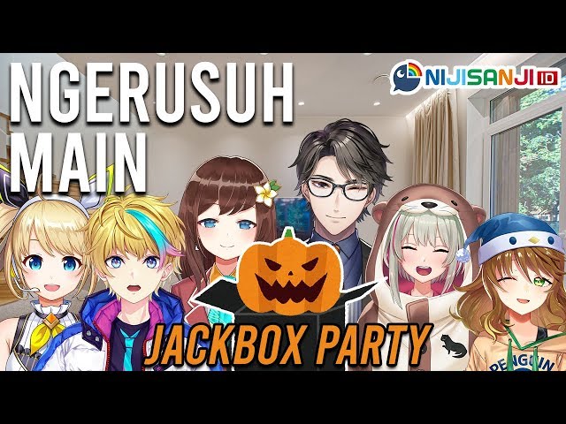 【NIJISANJI ID】Ngerusuh bareng main Jackbox Party (Jackbox Party)のサムネイル