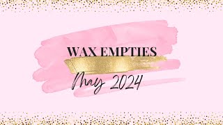 May Empties ♡ Scentsy & Vendor #vendorwax #waxempties #waxcommunity #waxaddict