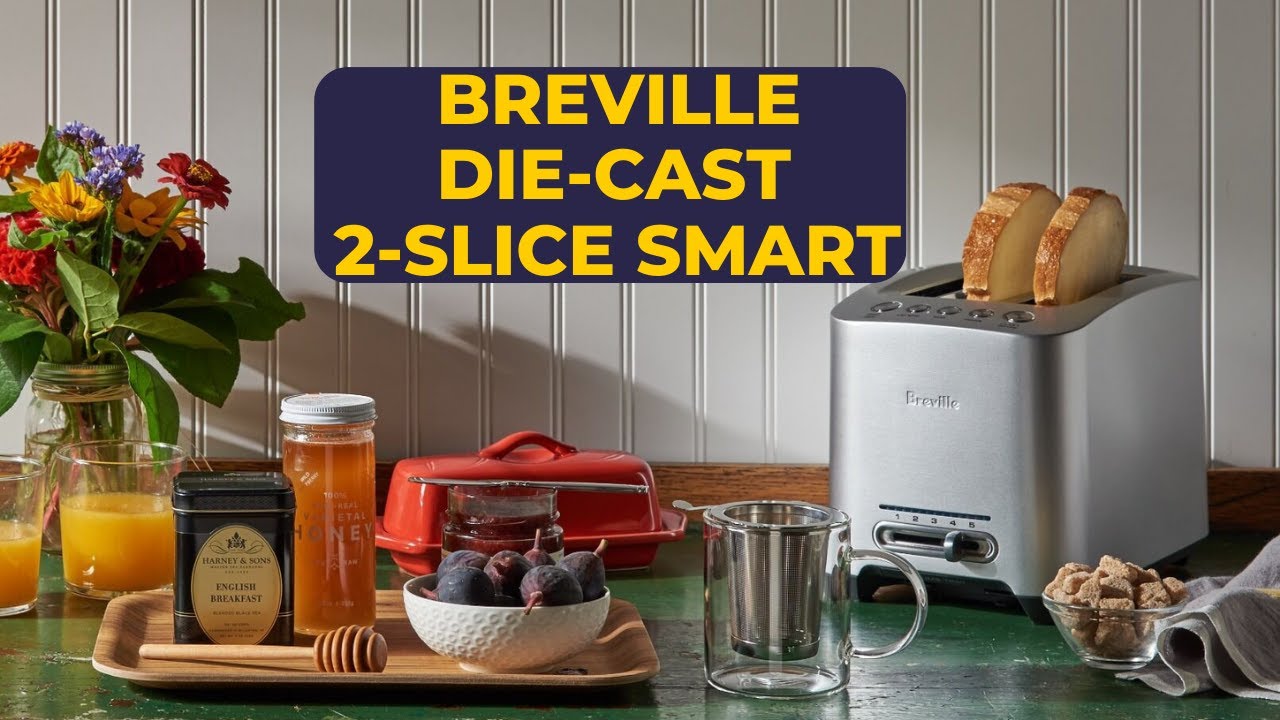 Breville Long Slot 4-Slice Die-Cast Smart Toastr 