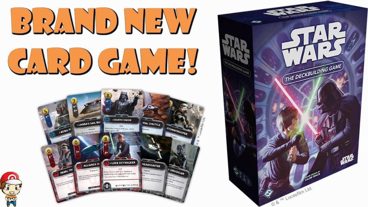 Brand New Star Wars Card Game Revealed! Star Wars The Deckbuilding