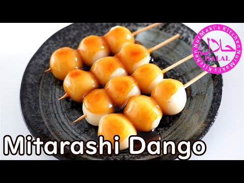 #31-mitarashi-dango-(japanese-mochi-sweet)-みたらし団子-/-nur-maki's-kitchen