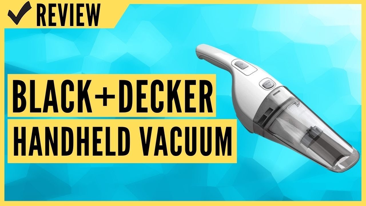 Black+decker Hnv220bcz10ff Compact Lithium Hand VAC 2Ah Kit - Powder White