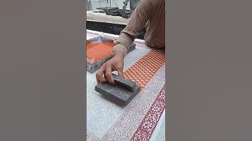 Block Printing | Saree Block Printing | Saree