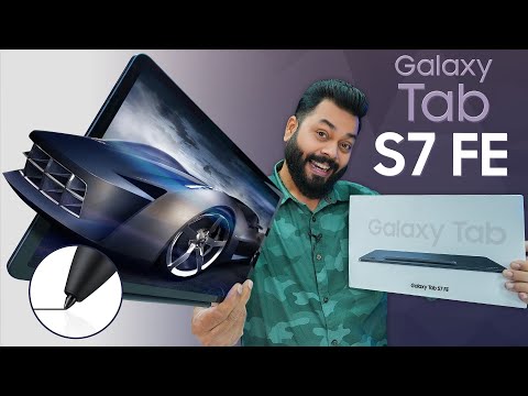 Samsung Galaxy Tab S7 FE Unboxing & First Impressions ⚡ 12.4” 2K Display, 10090mAh, SD 750G & More