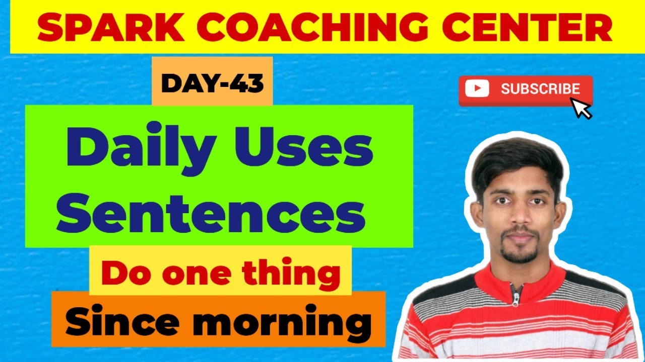 DAY- 43 || Daily Uses Sentences || English || Practice