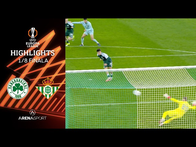 Panathinaikos - Betis 1:0 | UEFA Europa League (Play Offs - 1/8-finals) | 12. mart 2026.