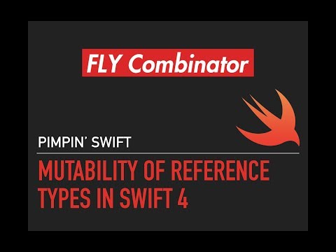 Mutability Of Reference Types In Swift 4