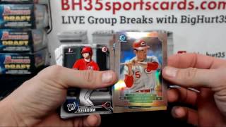 2016 Bowman Draft Jumbo 24B0X 3 CASE BREAK - Case #