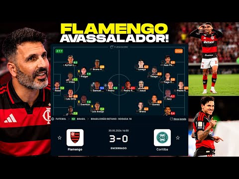ANÁLISE COMPLETA DE FLAMENGO 3 X 0 CORITIBA! CAMPEONATO BRASILEIRO 2026!