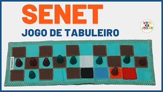 Senet é um dos jogos de tabuleiro mais antigos conhecidos, 3.500