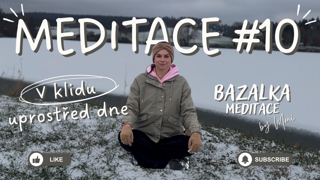 Vedená meditace #10 | 9 minut | V klidu uprostřed dne