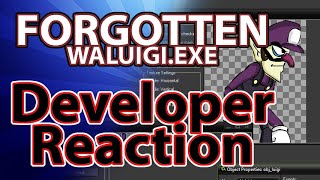 Forgotten Waluigi.exe Developer Reaction - Forgotten Waluigi.exe