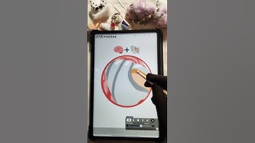 pupil of the eye 🧠+🐚 emoji mixing #procreate #coloursname #cartoon #shortvideo #ibispaintx #drawing