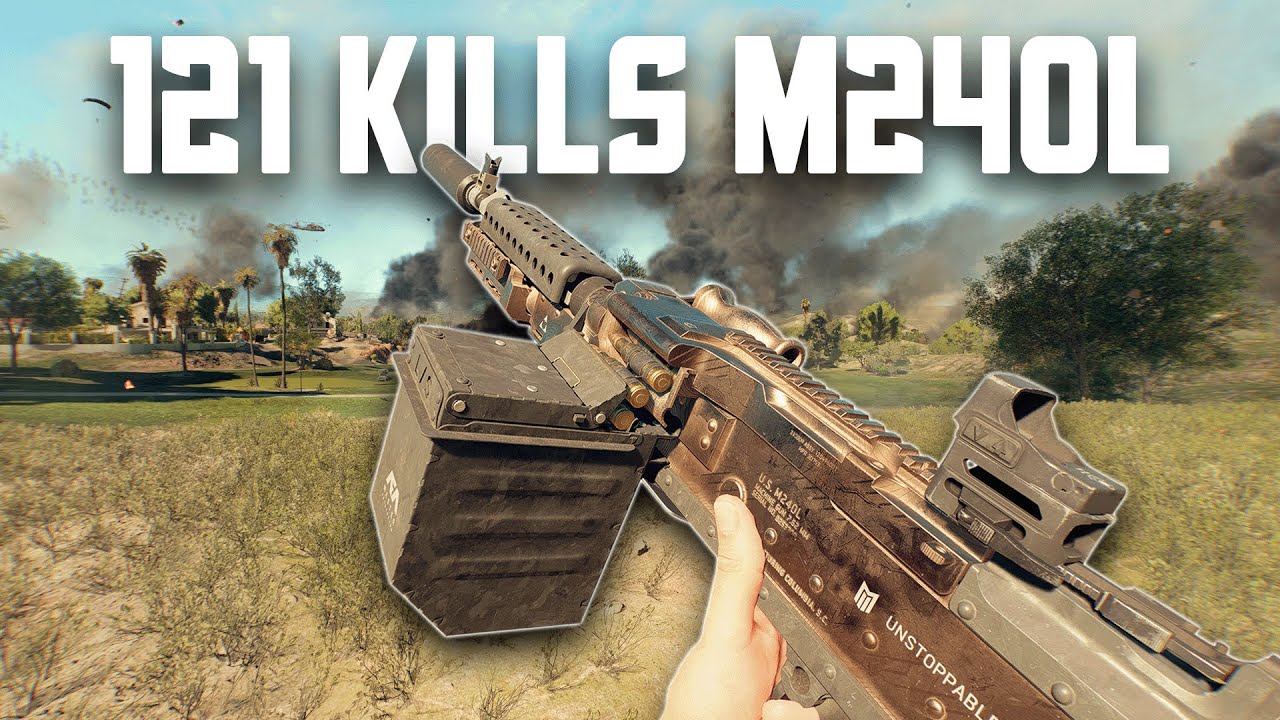 121 Kill Gameplay with the Unstoppable M240L in Battlefield 6!