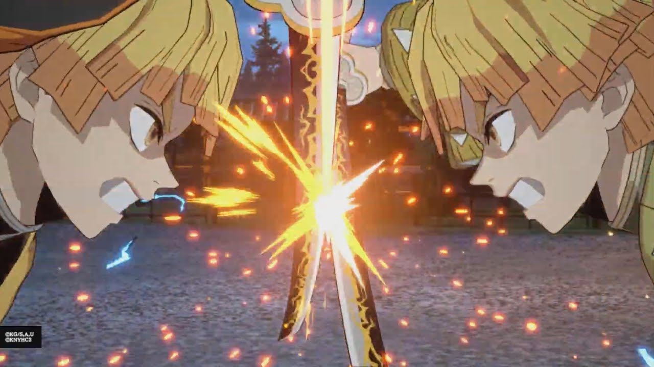 【ヒノカミ血風譚2】善逸(無限城) ランクマッチ プレイ動画