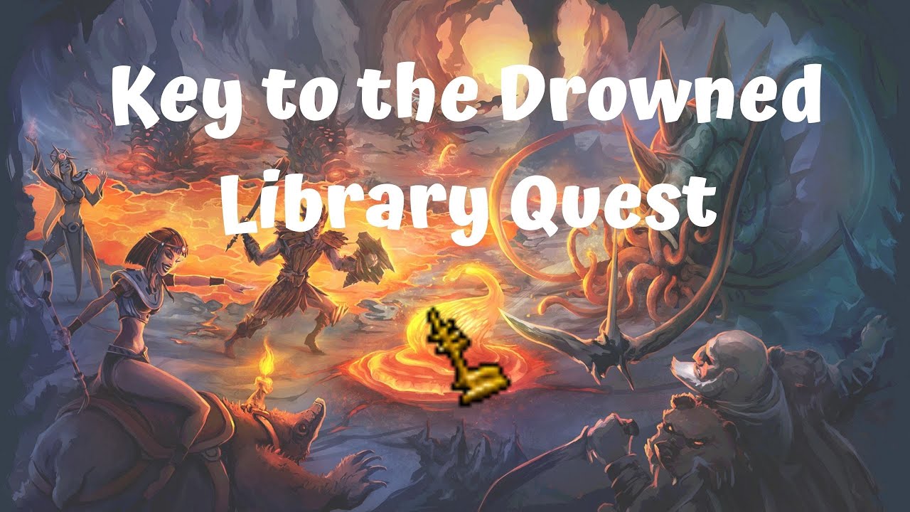 Key to the Drowned Library Quest [Acesso a Krailos] - (RadBR 2020 ...