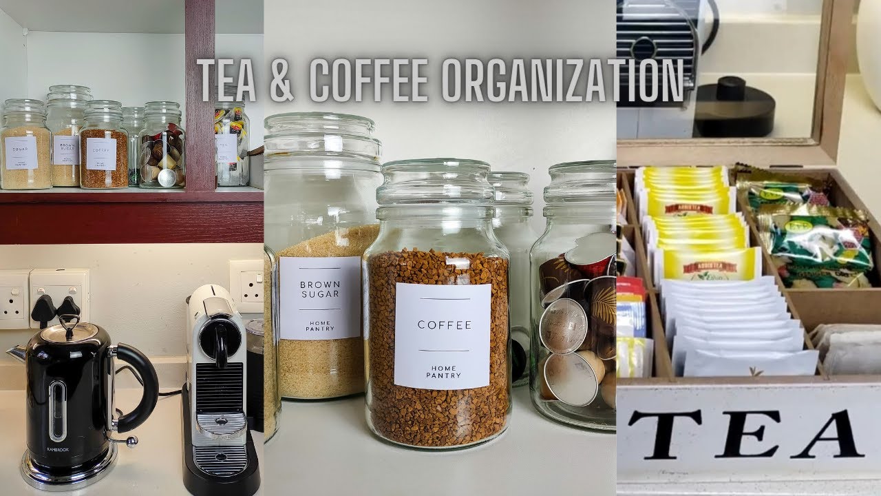 coffee + tea Station - Adoring Kitchen