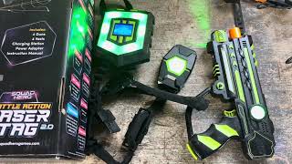 Toys - Lasertag Set “Squad Hero” Review and Demo
