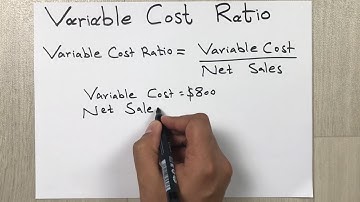 How to Calculate Variable Cost Ratio - Easy Way