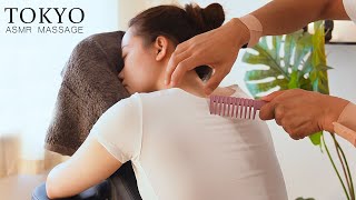 ASMR Professional Back Scratch Massage for Sleep