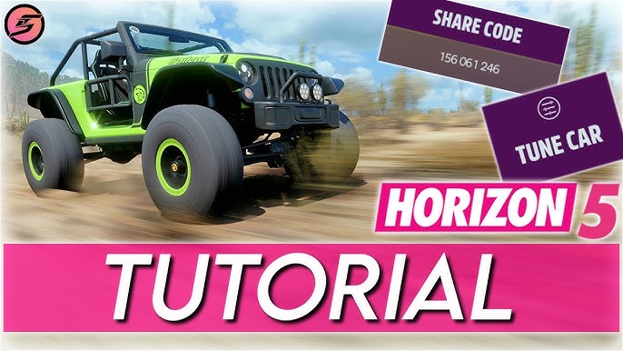 How to use share codes in Forza Horizon 5 - FELIXDICIT