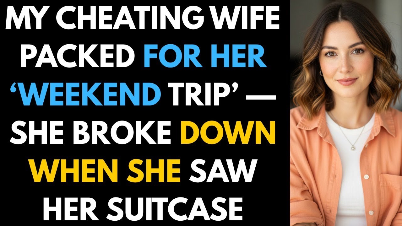 My Cheating Wife Packed for Her ‘Weekend Trip’ — She Broke Down When She Saw Her Suitcase