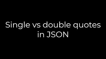 Python :Single vs double quotes in JSON(5solution)
