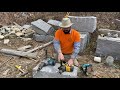 Drills and Bits for splitting stone