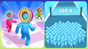 Layer Man vs Count Master -💘💙💘💙💘💙 All Level Gameplay Walkthrough (Max Level, Math Game) New Update