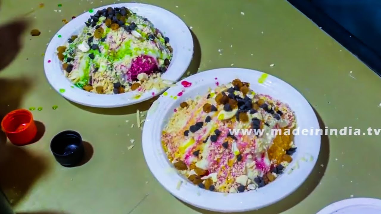 Dryfruit Ice Gola  VERY RARE STREET FOOD  BOMBAY ICE GOLA street food