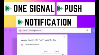 One signal push notifications on WordPress woocommerce