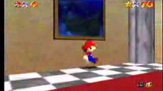 Gameshark code: Mario goes beyond the mirror in the castle!