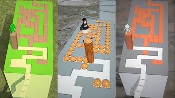 Stacky Dash Gameplay Walkthrough (Android, IOS) Level 1-15