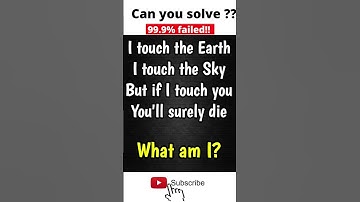 Can You Solve This Riddle ??IQ test .#shorts