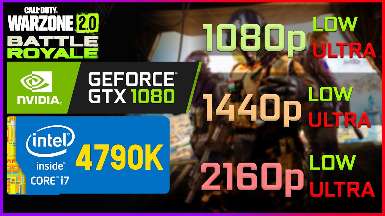 GTX 1080 8GB - Core i7 4790K - in 13 Games - 2022 - YouTube