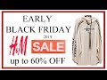 H&M Early BLACK FRIDAY SALE #November2019 I Come Shop with Me