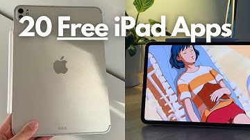 20 Free iPad Apps You NEED ✨ art, games, & productivity
