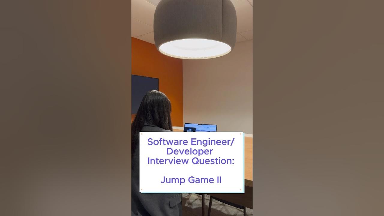 Software Engineer/Developer Interview Question: Jump Game II - YouTube
