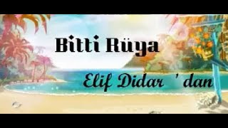 Bitti Rüya İntro Yeni Msp Dizisi