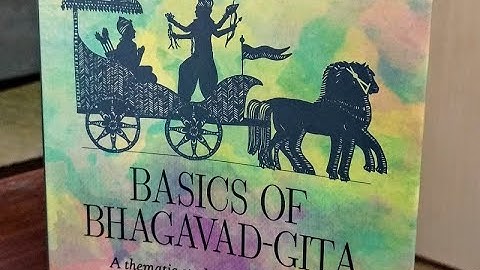 Basics of Bhagavad Gita by Shri Swami PrabhuPad | Book Review in Hindi