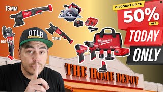 HUGE SAVINGS AT HOME DEPOT | TODAY ONLY!  Milwakee, Dewalt, Ryobi by IMJOSHV - Car Detailing and Reconditioning Tips 8,833 views 1 month ago 2 minutes, 42 seconds