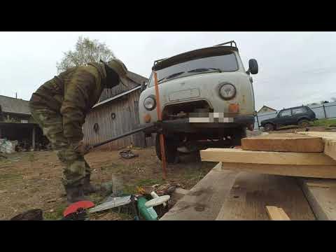 РАЗВАЛИЛСЯ ВЫЖИМНОЙ ИЛИ СНЯТИЕ КПП С УАЗ БУХАНКА - YouTube