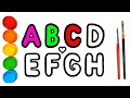 Drawing Alphabet for children /Bolalar uchun alifbo chizish /Рисование Алфавит для детей